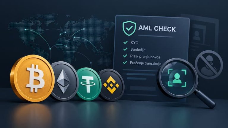 AML provera kriptovaluta
