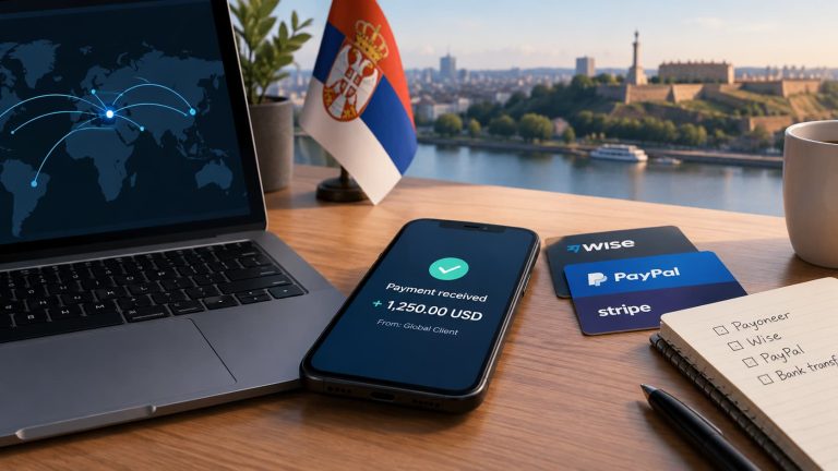 frilenser u Srbiji prima novac